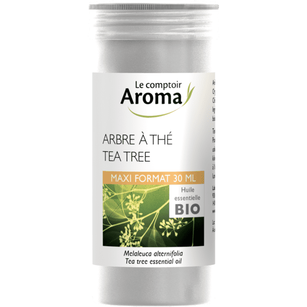 Acheter huile essentielle Tea tree Bio (Melaleuca Alternifolia) d'Australie