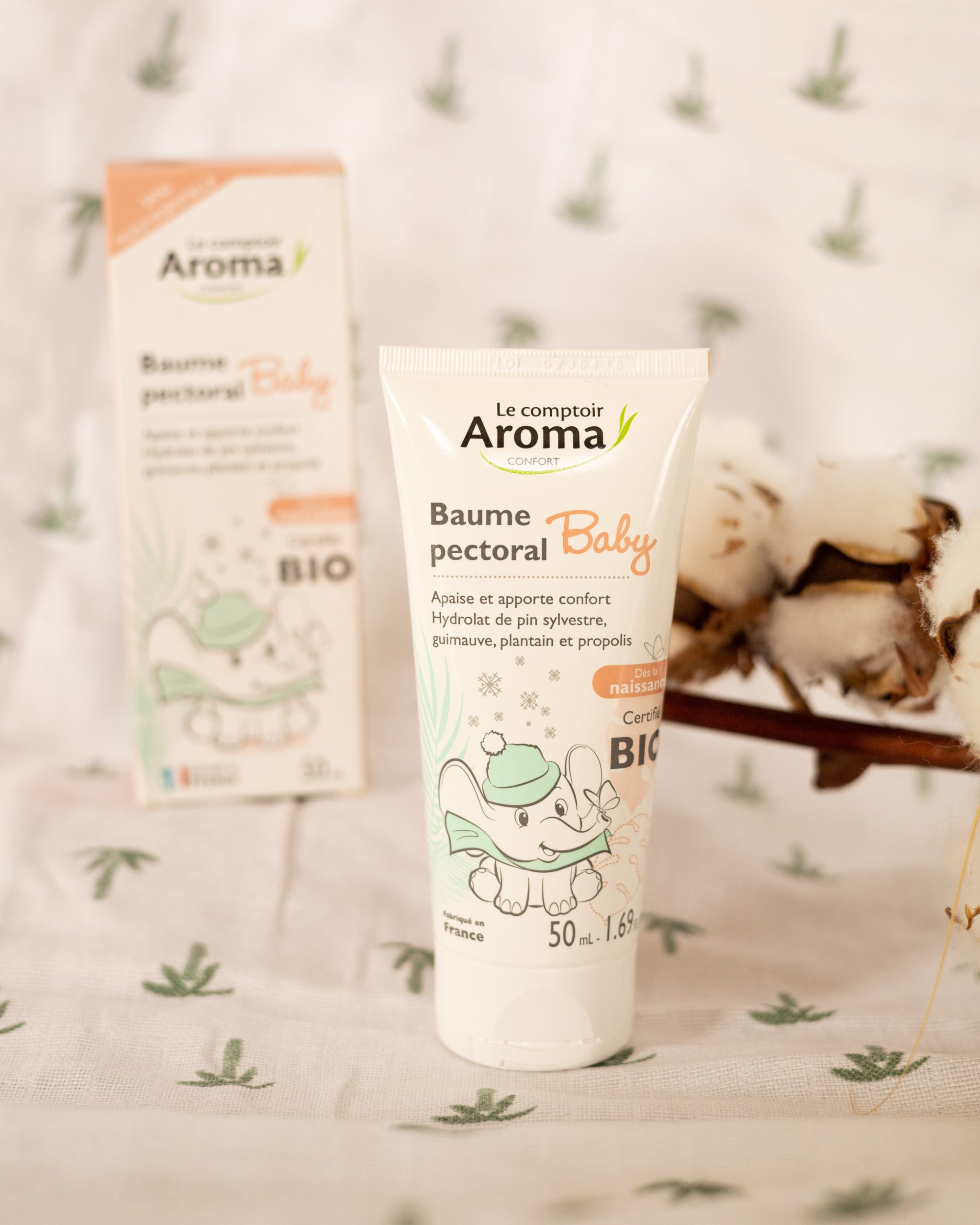 Baume pectoral baby Bio - Le Comptoir Aroma