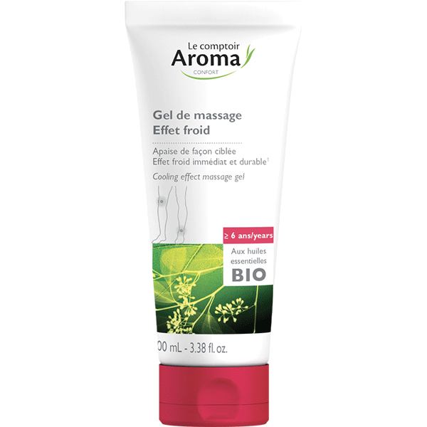 Gel de massage effet froid