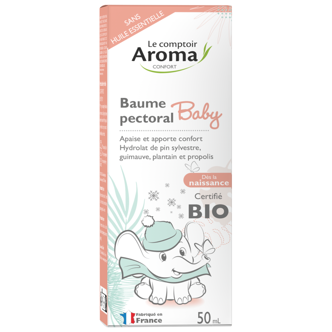 Baume pectoral baby Bio - Le Comptoir Aroma