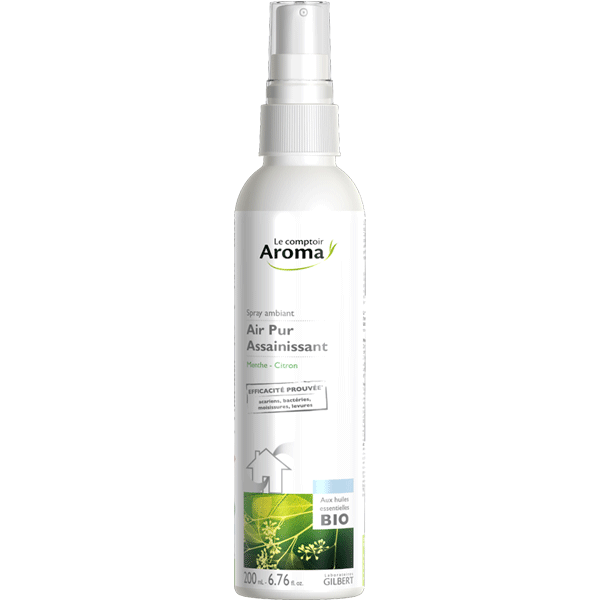 Spray assainissant menthe-citron